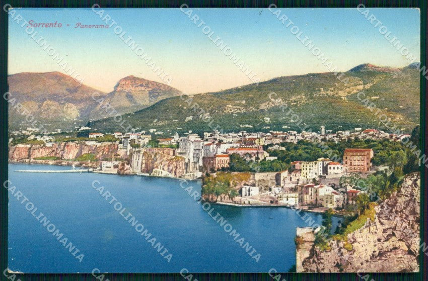 Napoli Sorrento Brunner 8423 cartolina RT0875 – fronte