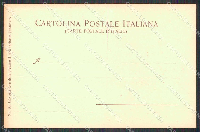 Napoli Sorrento Vista del Vesuvio cartolina RT0877 – retro