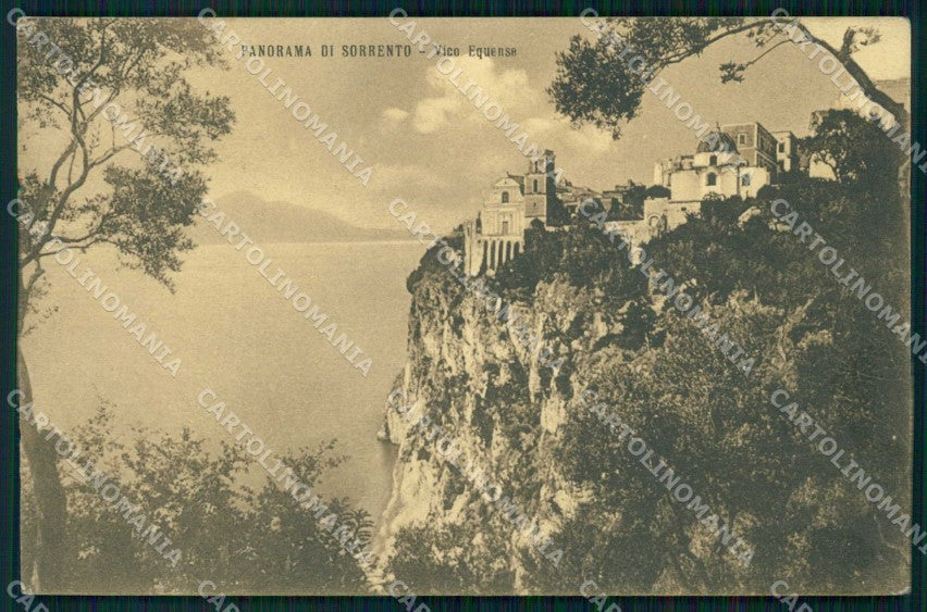 Napoli Sorrento Vico Equense cartolina RT0885 – fronte