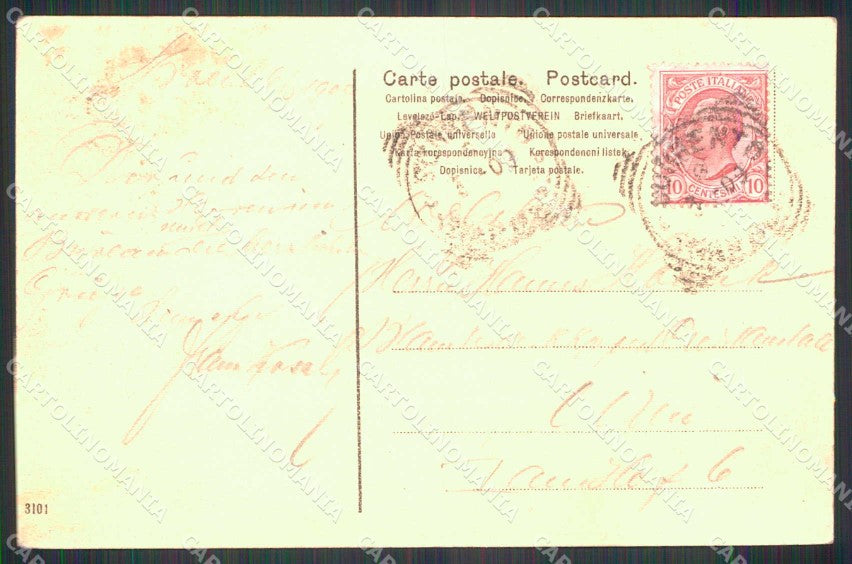 Napoli Sorrento Vico Equense cartolina RT0885 – retro