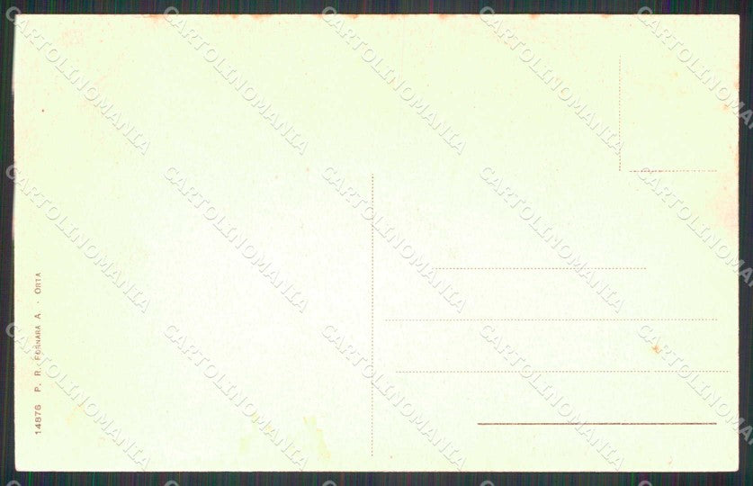 Novara Orta Isola San Giulio cartolina RT0896 – retro
