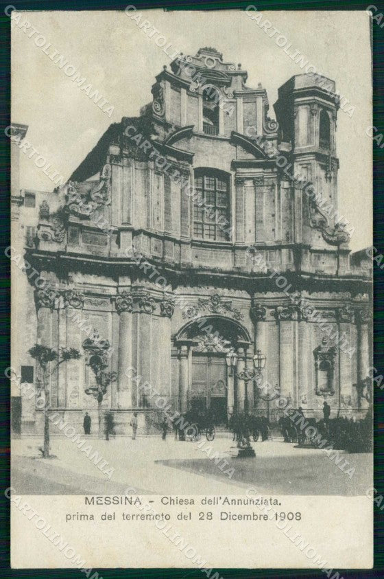 Messina Città Chiesa dell'Annunziata cartolina RT0904 – fronte