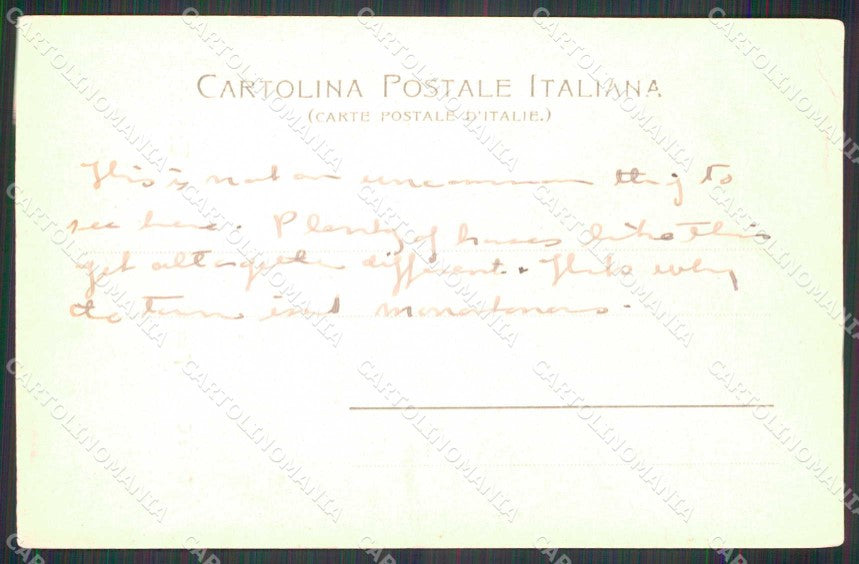 Messina Taormina Cortile Casa Floresta Stengel 13068 cartolina RT0917 – retro
