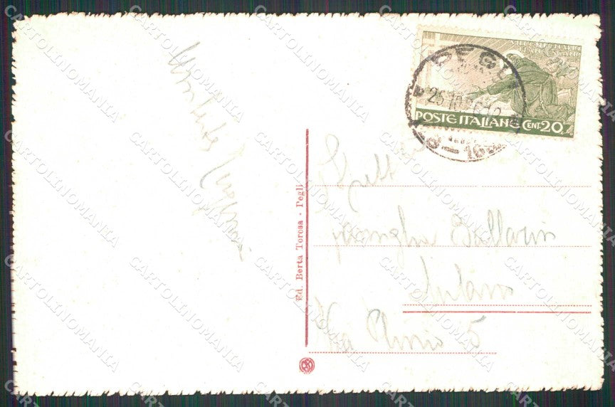 Genova Pegli Regate Barche cartolina RT0934 – retro