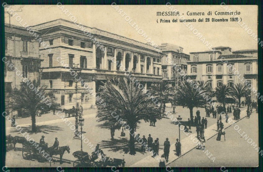 Messina Città Camera di Commercio cartolina RT0965 – fronte