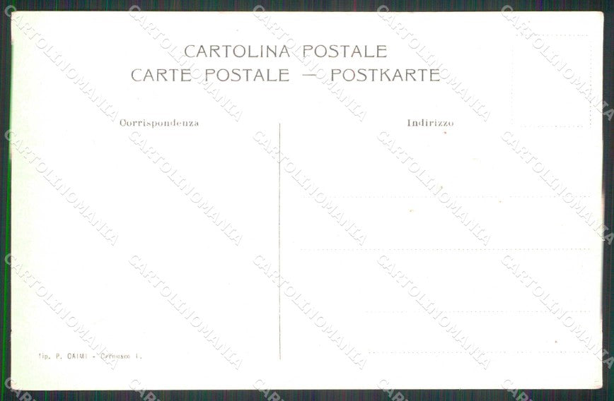 Lecco San Zenone Strada da Olgiate Molgora PIEGHINE cartolina RT0984 – retro