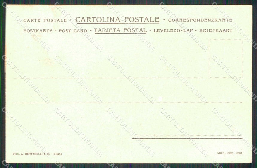 Verbania Iselle Sempione Villaggio Fernet Branca Pubblicitaria cartolina RT1026 – retro