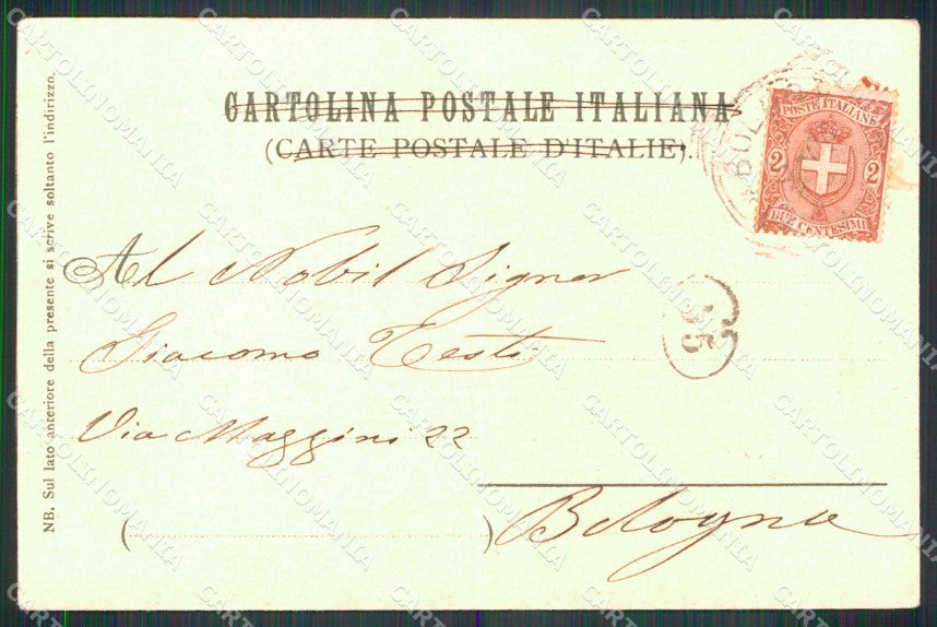 Imperia Sanremo Wielandt cartolina RT1039 – retro