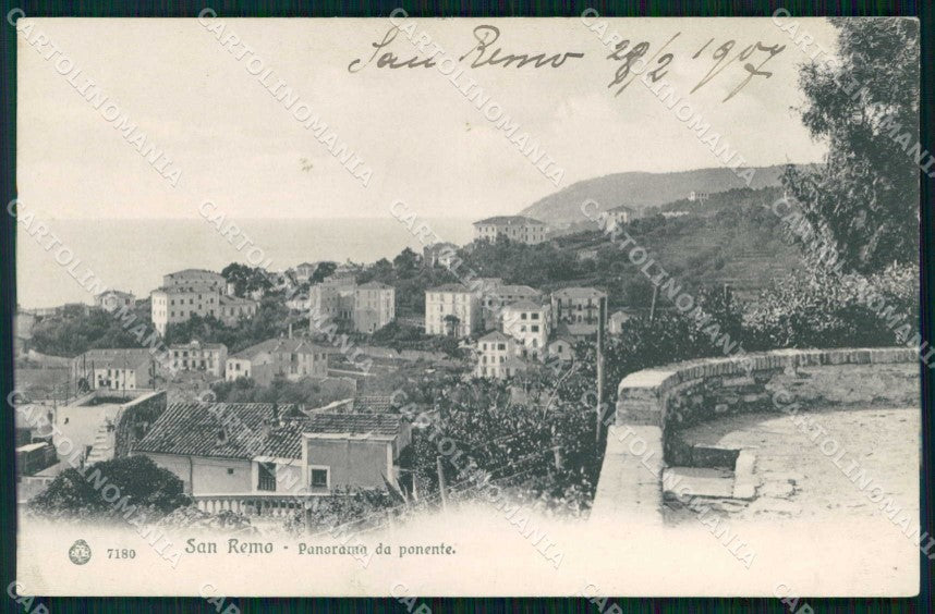 Imperia Sanremo Brunner 7180 STRAPPINO cartolina RT1046 – fronte