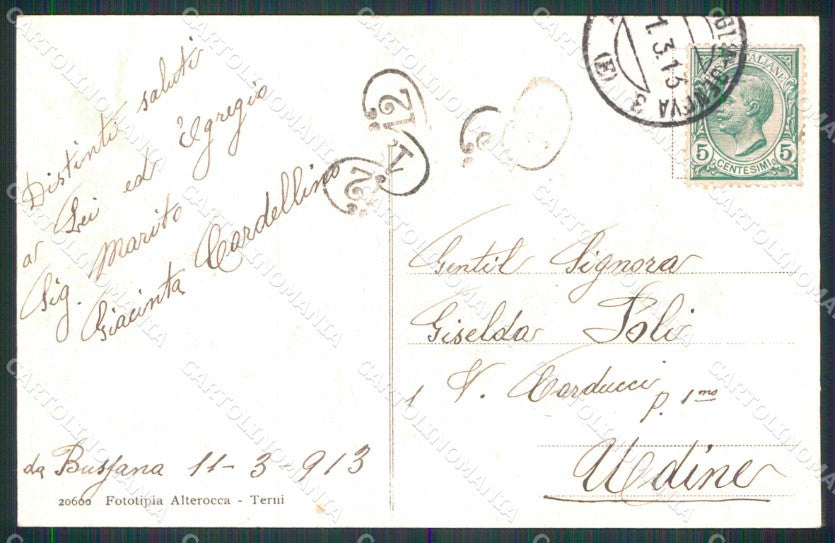 Imperia Sanremo Porto Barche Alterocca 20600 cartolina RT1047 – retro
