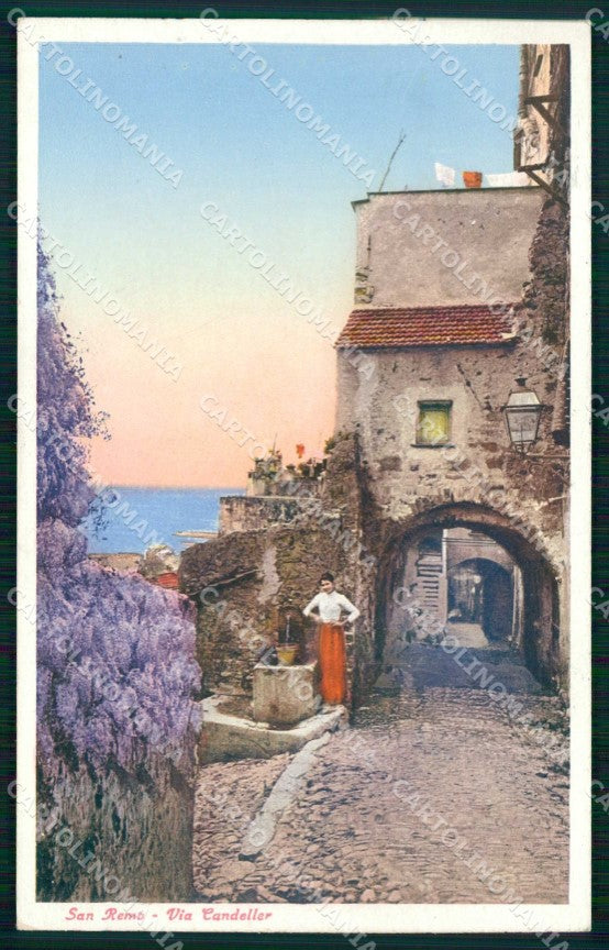 Imperia Sanremo Via Candeller Brunner 511 307 cartolina RT1048 – fronte