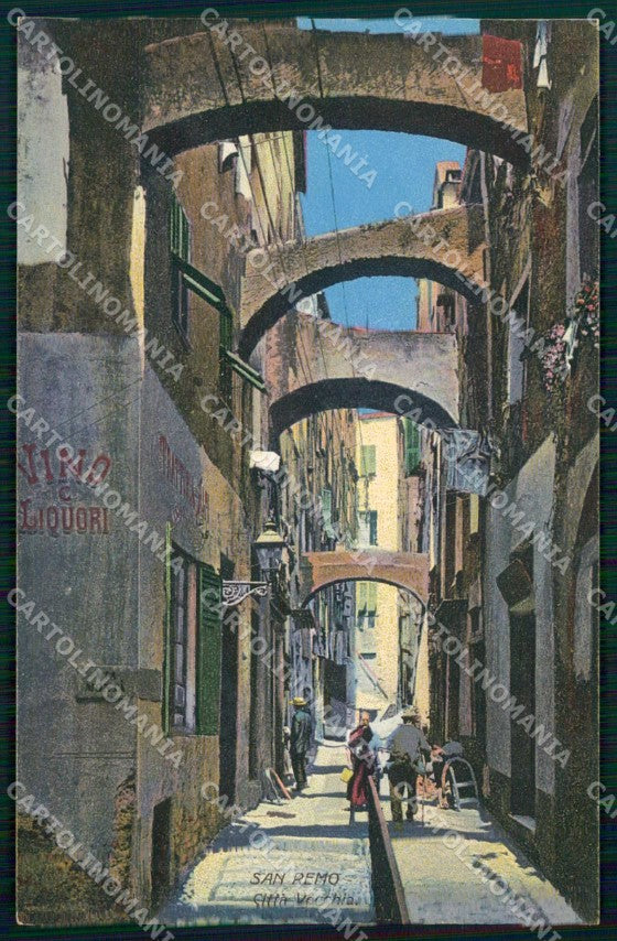 Imperia Sanremo Città Vecchia cartolina RT1074 – fronte