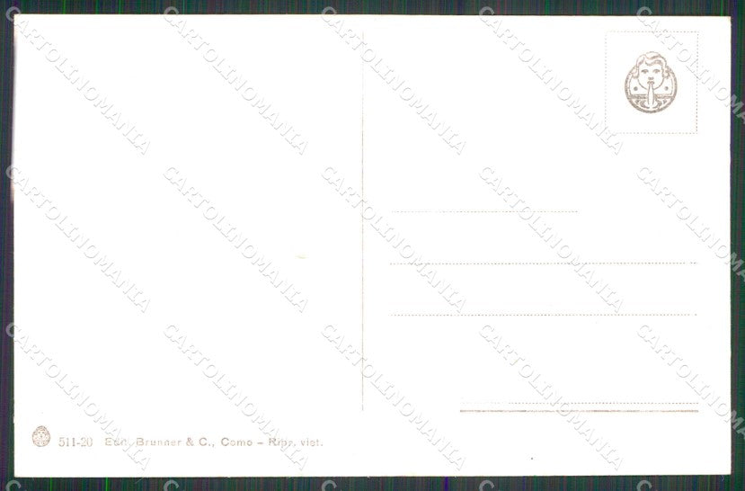 Imperia Sanremo Madonna della Guardia Ovini Brunner 511 20 cartolina RT1085 – retro