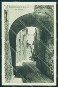 San Marino Città Via Belluzzi cartolina RT1103 – fronte