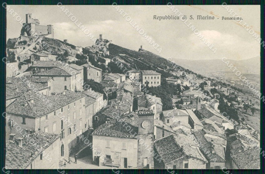 San Marino Città Brunner 13351 cartolina RT1105 – fronte