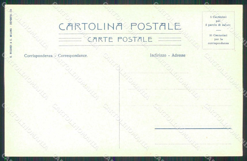 Siracusa Città San Giovanni Frati Wieland cartolina RT1132 – retro