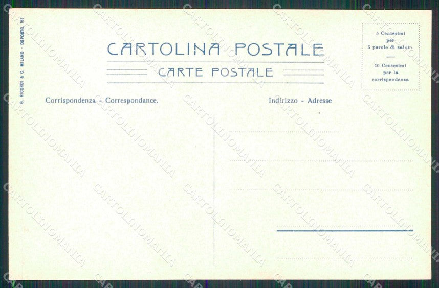 Siracusa Città Porta d'Ortigia Wieland cartolina RT1133 – retro