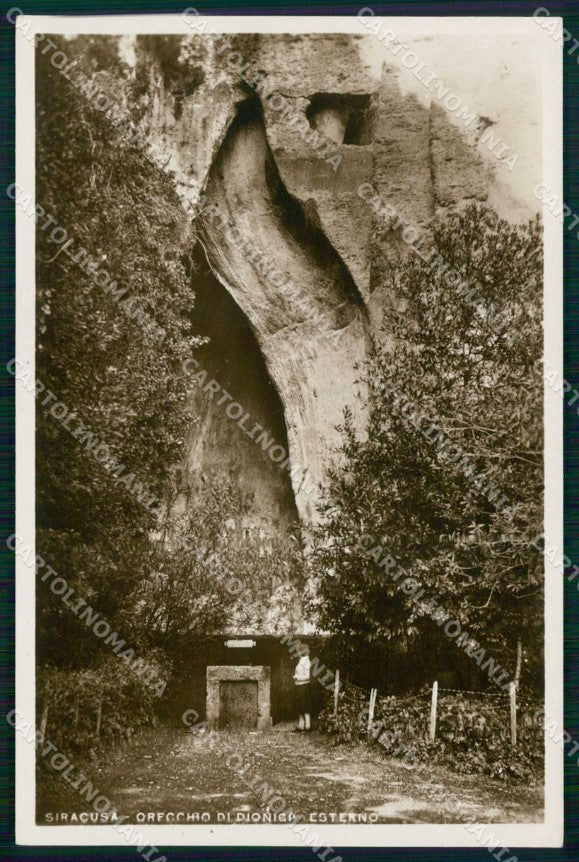 Siracusa Città Orecchio di Dionigi Esterno Foto cartolina RT1139 – fronte