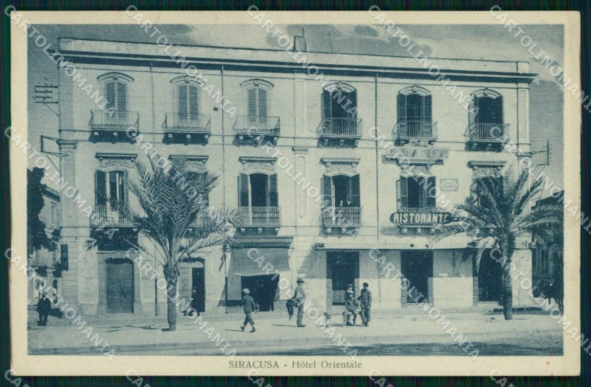 Siracusa Città Hotel Orientale cartolina RT1150 – fronte