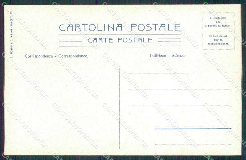 Siracusa Città Ginnasio Romano Wieland cartolina RT1160 – retro
