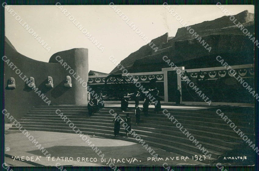 Siracusa Città Medea Teatro Greco Foto cartolina RT1162 – fronte