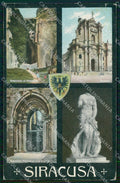 Siracusa Città Orecchio di Dionisio Duomo Castello Moniace cartolina RT1170 – fronte