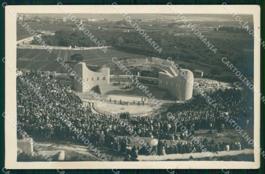 Siracusa Città Teatro Greco Medea Foto cartolina RT1179 – fronte