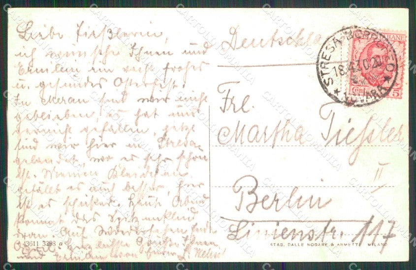 Verbania Stresa Regina Palace Hotel cartolina RT1198 – retro