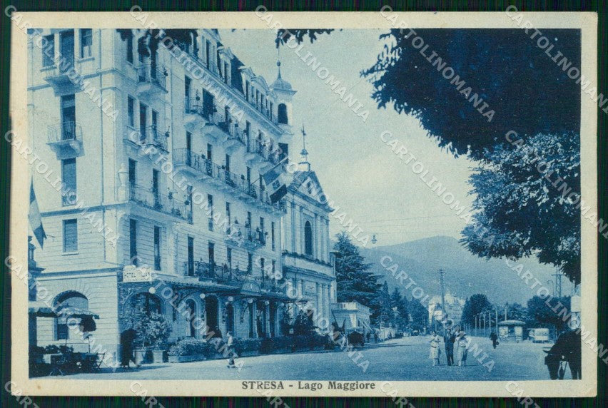 Verbania Stresa Lago Maggiore cartolina RT1199 – fronte