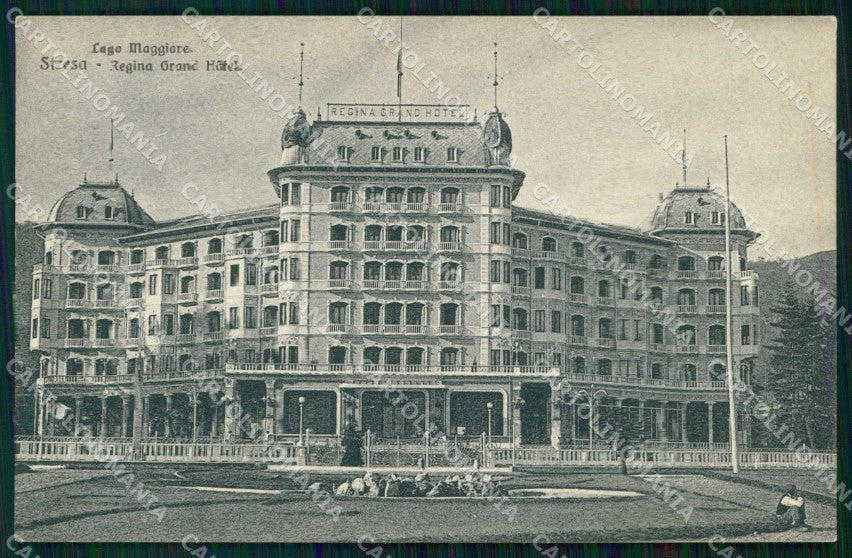 Verbania Stresa Regina Grand Hotel Brunner 14527 cartolina RT1205 – fronte