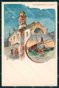 Genova Santa Margherita Ligure Wielandt cartolina RT1209 – fronte