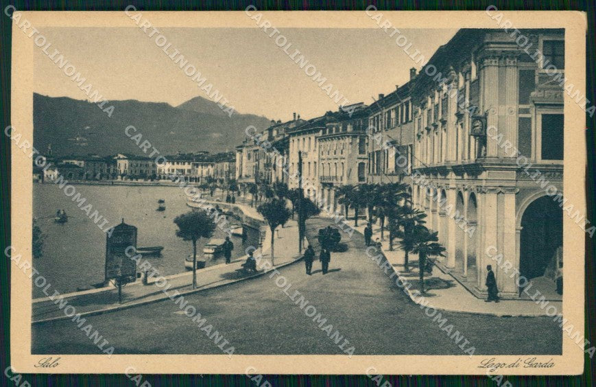 Brescia Salò Lago di Garda cartolina RT1227 – fronte