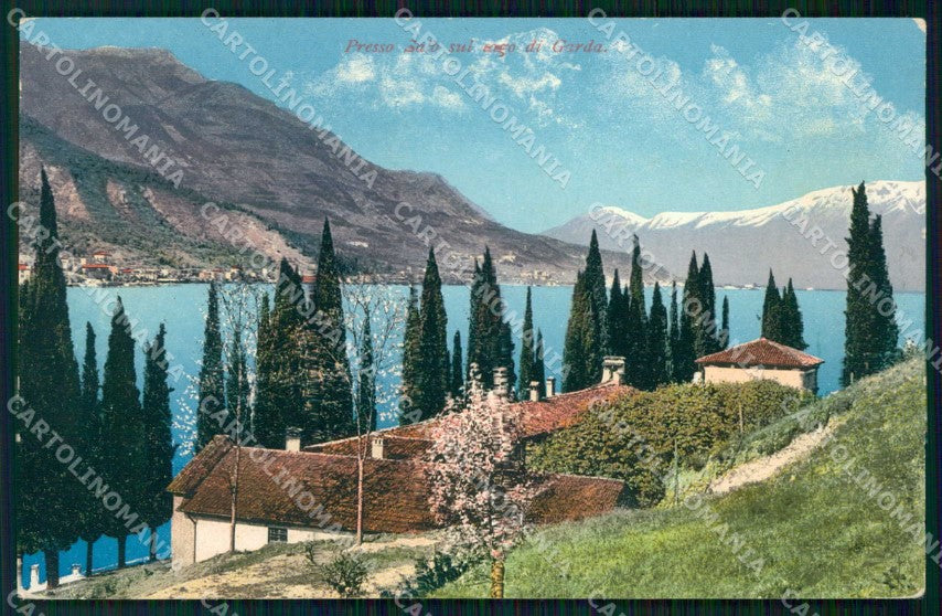 Brescia Salò Lago di Garda cartolina RT1233 – fronte