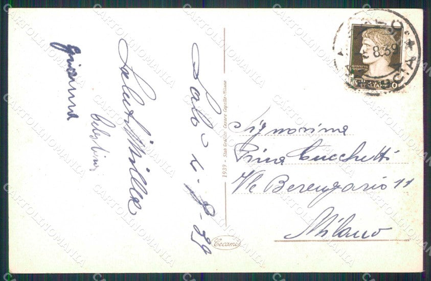 Brescia Salò Lago di Garda cartolina RT1240 – retro