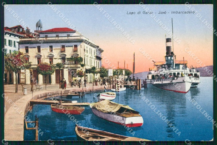 Brescia Salò Lago di Garda Imbarcadero cartolina RT1244 – fronte
