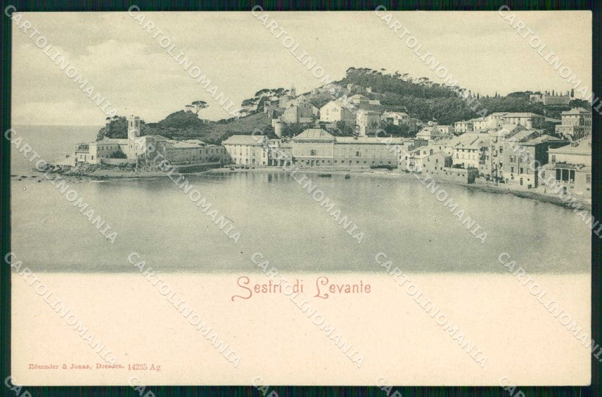 Genova Sestri Levante Penisola Rommler 14235 cartolina RT1260 – fronte