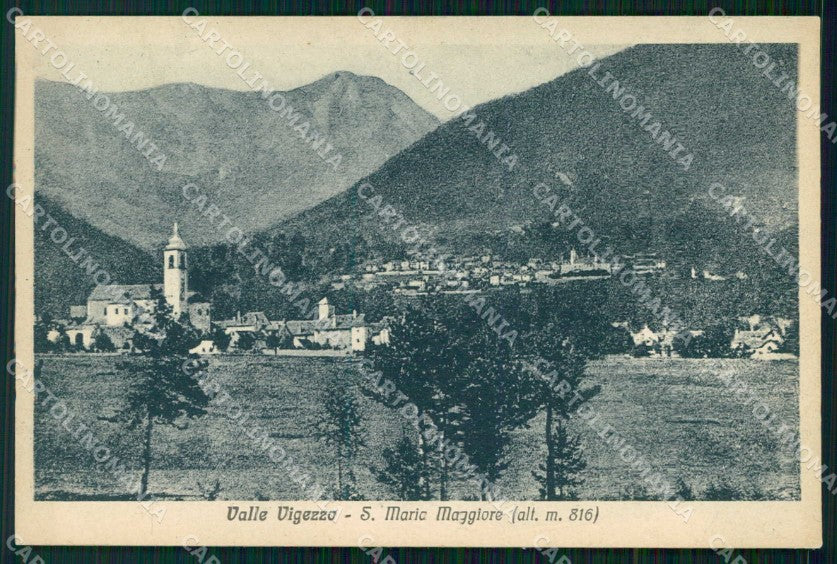 Verbania Santa Maria Maggiore Valle Vigezzo cartolina RT1261 – fronte