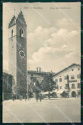 Bolzano Vipiteno Torre delle Dodici cartolina RT1273 – fronte