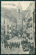Bolzano Vipiteno Cappella Burger Banda cartolina RT1274 – fronte