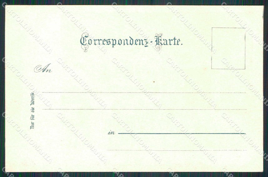 Bolzano Vipiteno Sala del Municipio Franzl 2355 cartolina RT1275 – retro