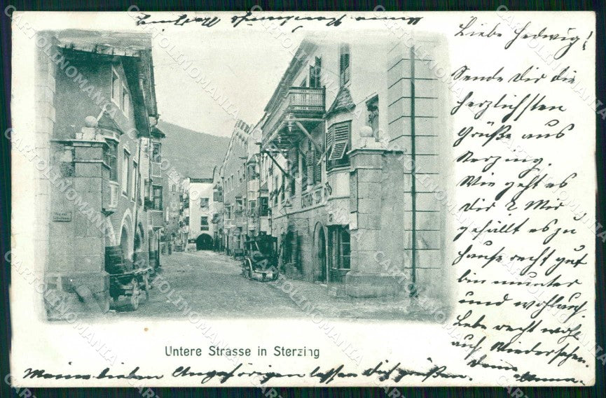 Bolzano Vipiteno Strada Secondaria cartolina RT1277 – fronte