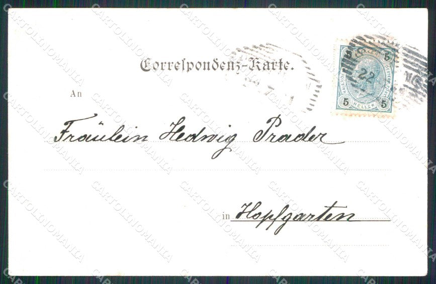 Bolzano Vipiteno Strada Secondaria cartolina RT1277 – retro
