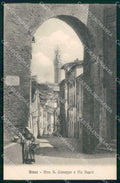 Siena Città Arco San Giuseppe Via Dupré Landi 26110 cartolina RT1313 – fronte