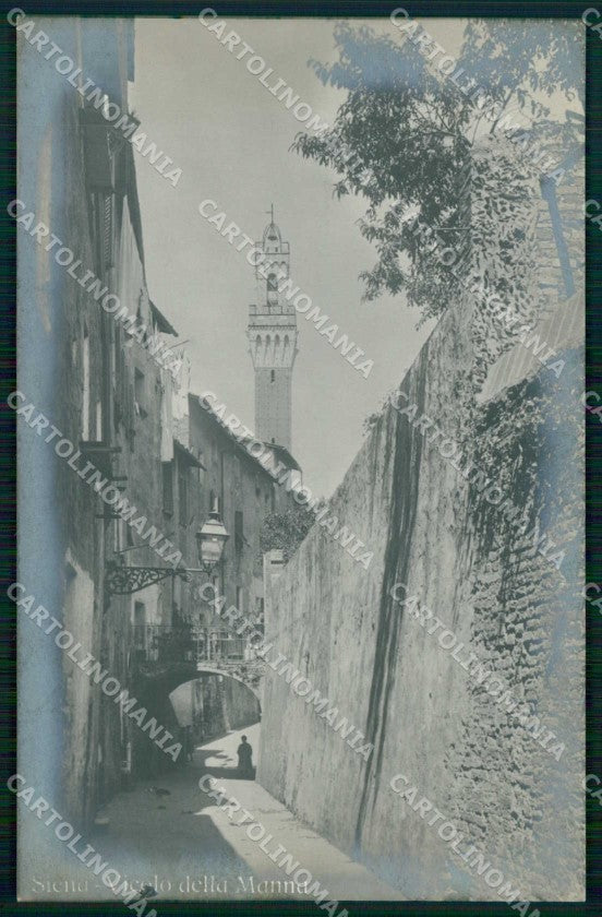 Siena Città Vicolo della Manna Ghetto Foto cartolina RT1314 – fronte