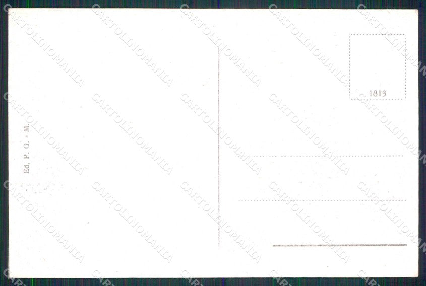 Parma Salsomaggiore Terme Grand Hotel Detraz cartolina RT1327 – retro