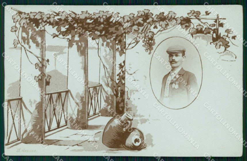 Napoli Sorrento Vista sul Vesuvio Foto cartolina RT1331 – fronte