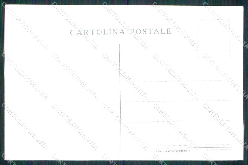 Napoli Sorrento Hotel Tramontano Barche cartolina RT1332 – retro