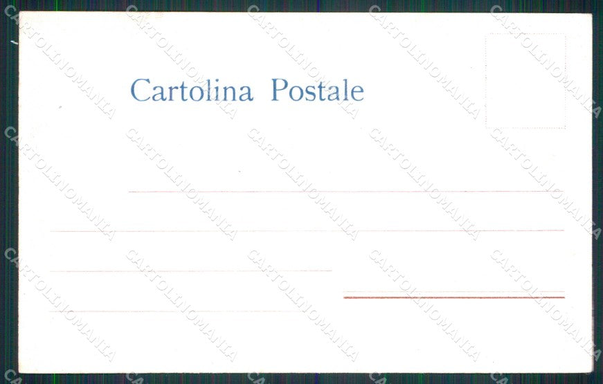 Napoli Sorrento Tarantella Costumi cartolina RT1333 – retro