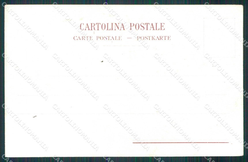 Napoli Sorrento Tarantella Costumi cartolina RT1334 – retro