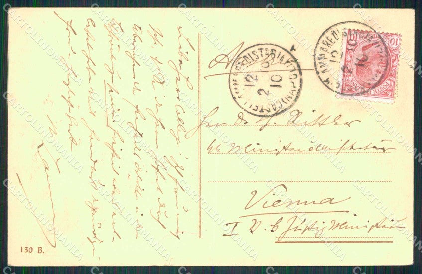 Napoli Sorrento Perla del Golfo di Napoli STRAPPINO cartolina RT1338 – retro